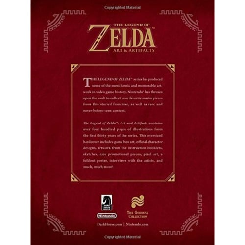 Legend of Zelda: Art & Artifacts - Hardcover - Retro vGames