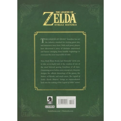 Legend of Zelda Hyrule Hystoria Hardcover - Retro vGames