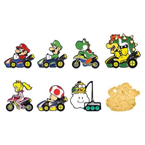 Mario Kart: Collector Enamel Pin - Blind Box - Retro vGames