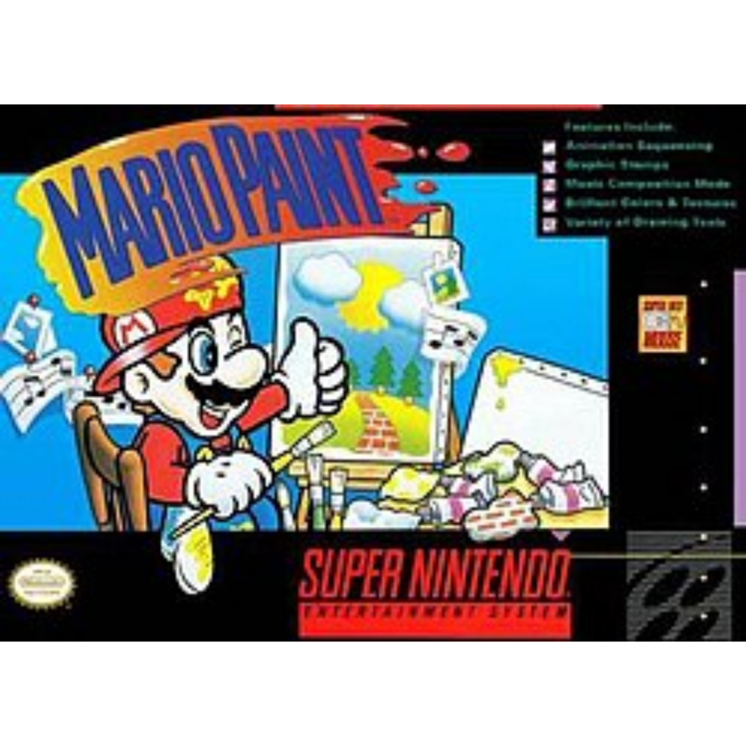 Mario Paint - SNES Game - Retro vGames