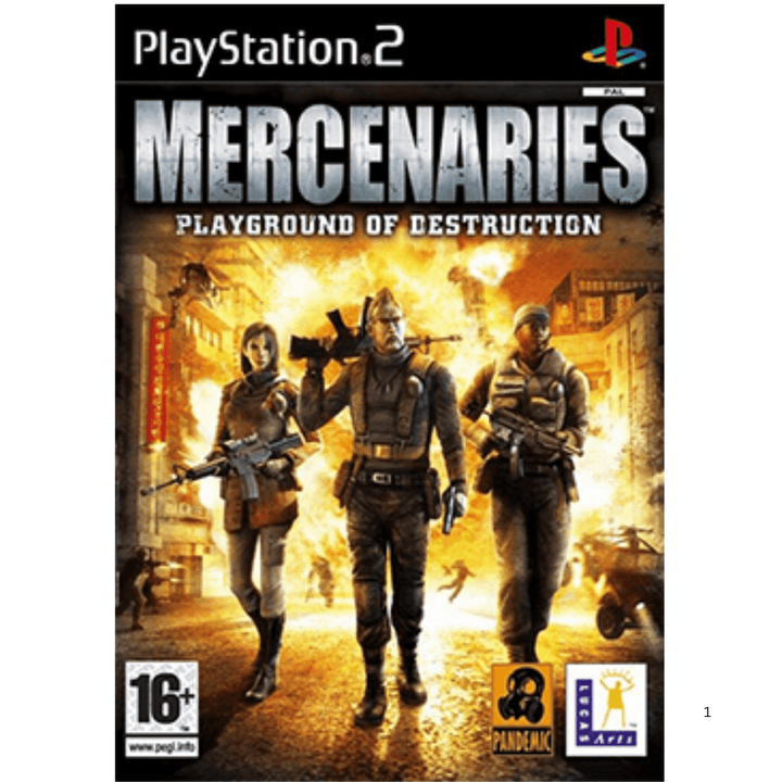 Mercenaries: Playground of Destruction - PS2 Game - Retro vGames