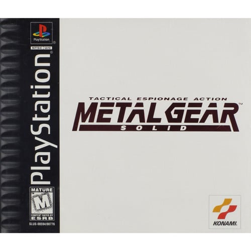 Metal Gear Solid - PS1 Game - Image 2