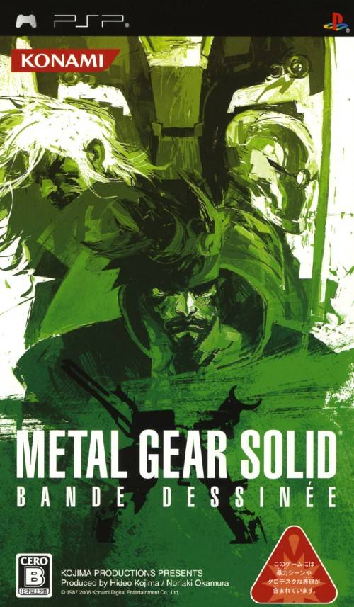 Metal Gear Solid Bande Dessinee – PSP Game - Retro vGames