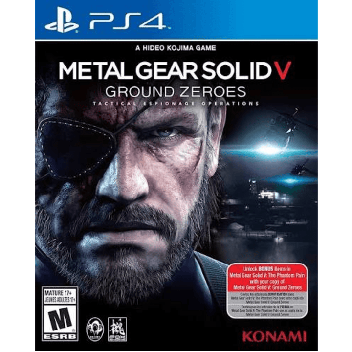 Metal Gear Solid V: Ground Zeroes - PS4 Game - Retro vGames