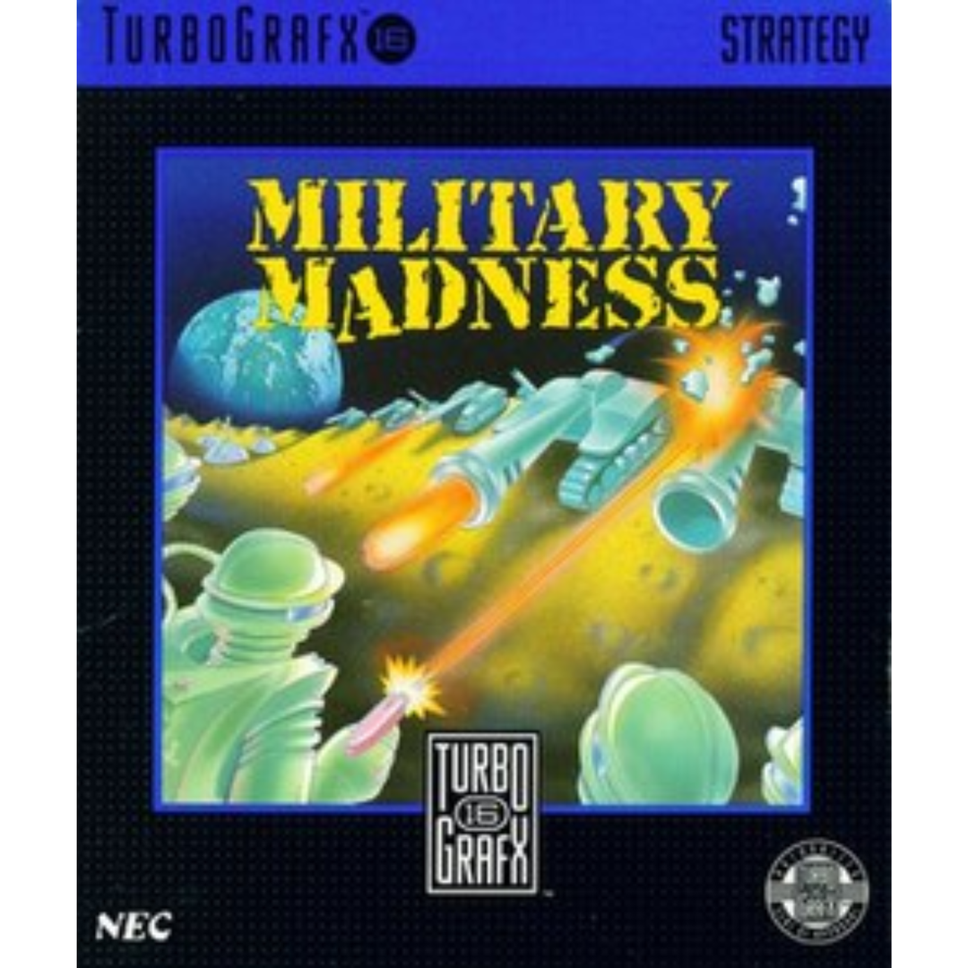 Military Madness - TurboGrafx 16 Game - Retro vGames