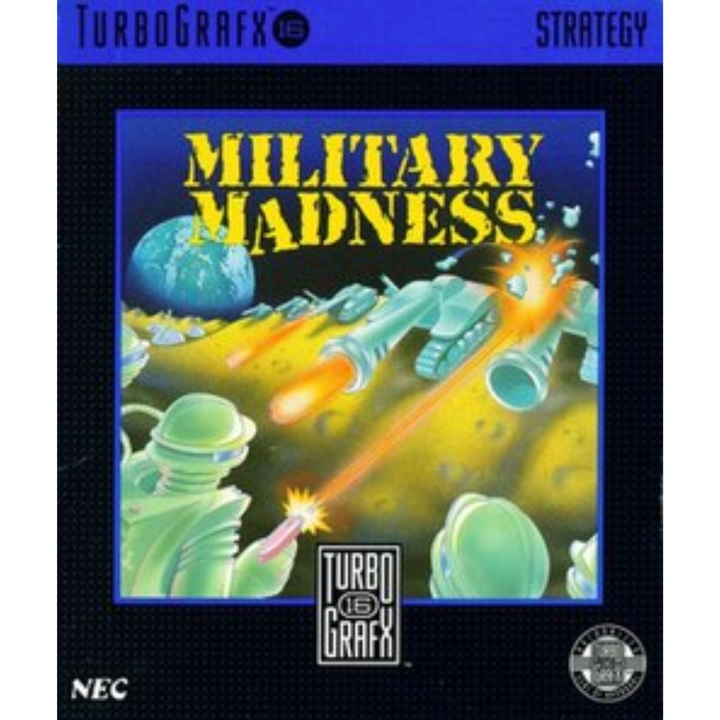 Military Madness - TurboGrafx 16 Game - Retro vGames