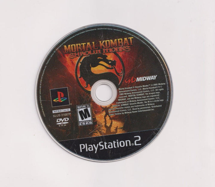 Mortal Kombat Shaolin Monks – PS2 Game - Retro vGames