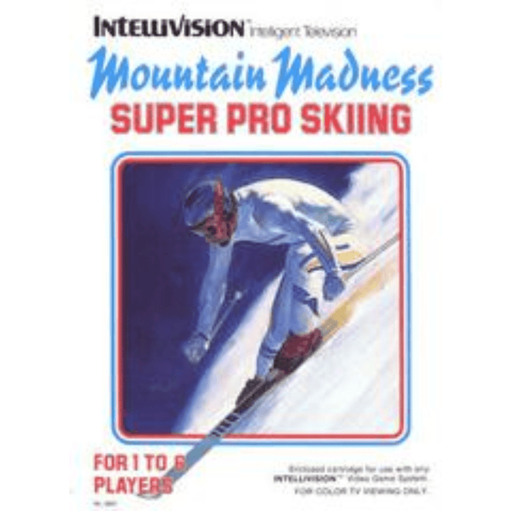 Mountain Madness Skiing - Intellivision Game - Retro vGames