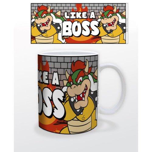 Mug 11 oz - Bowser: Like a Boss - Retro vGames