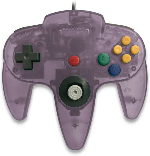 N64 Controller Clear Atomic Purple - Retro vGames