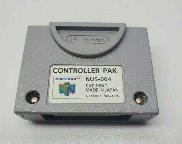 Carte mémoire Nintendo 64 N64 Controller Pak officielle FEO - Image 3