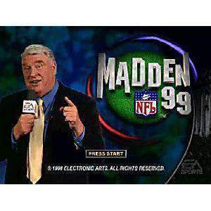 Madden NFL '99 - N64 Game - Image 2