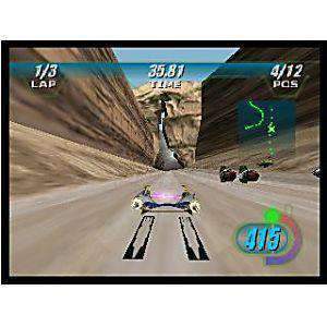 Star Wars Épisode I : La Menace Fantôme - Course de Pods - Jeu N64 - Image 2