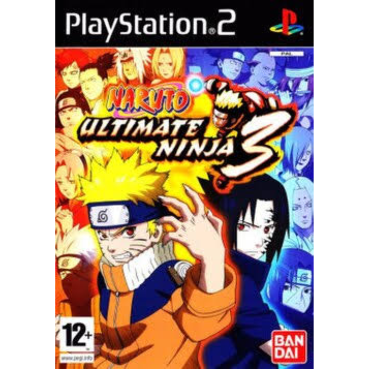 Naruto Ultimate Ninja 3 - PS2 Game - Retro vGames