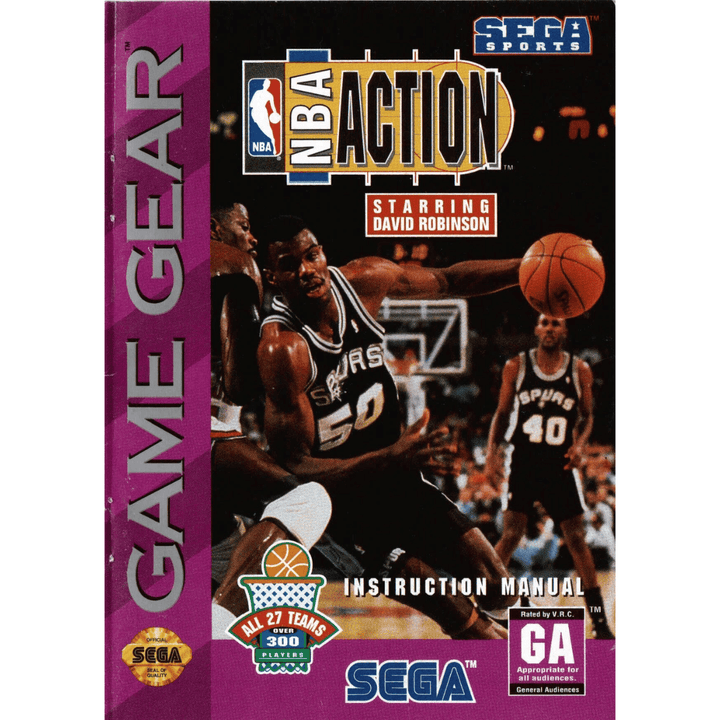 NBA Action 95 - Sega Game Gear - Retro vGames
