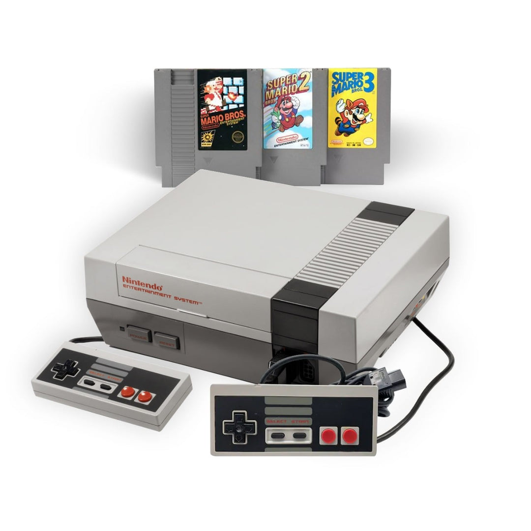 NES Console - Super Mario Bros Bundle - Retro vGames