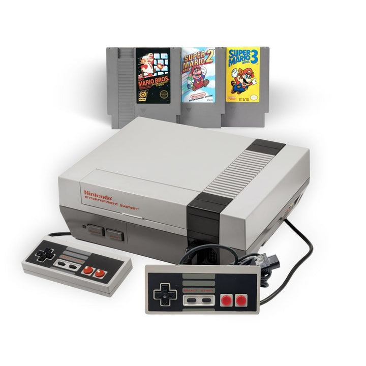 NES Console - Super Mario Bros Bundle - Retro vGames