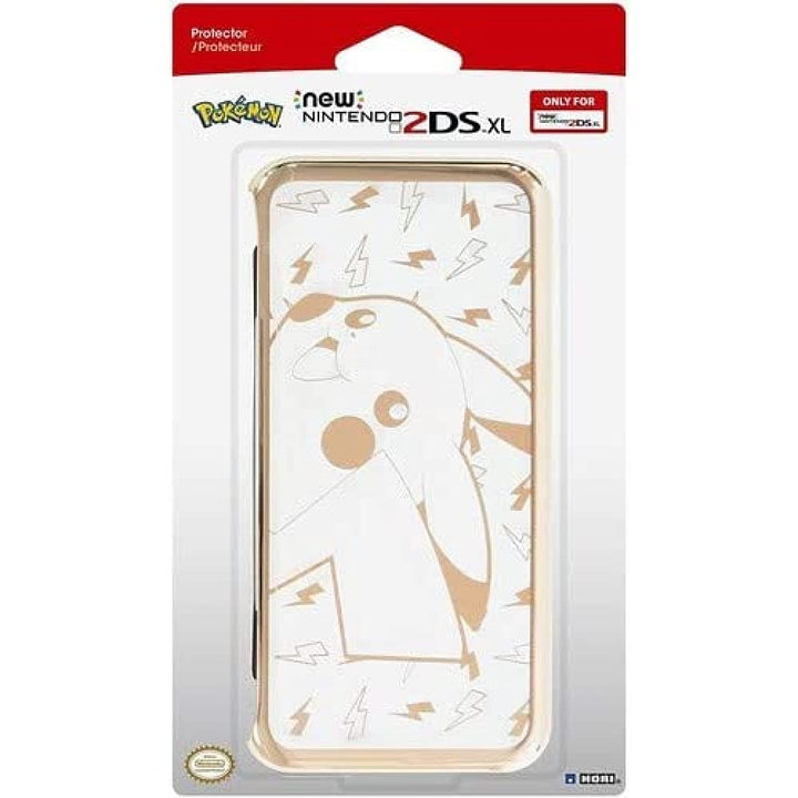 New 2DS XL Pikachu Gold Premium Protector Case - Retro vGames