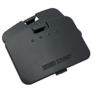 New N64 Expansion Pak / Jumper Pak Cover - Black - Retro vGames