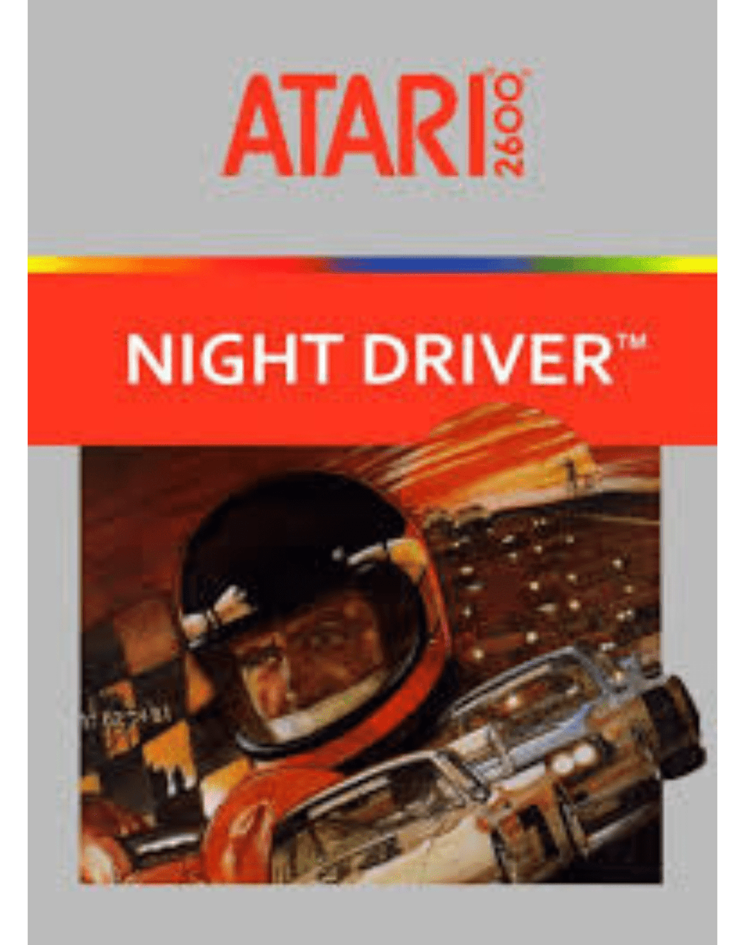 Night Driver - Atari 2600 Game - Retro vGames