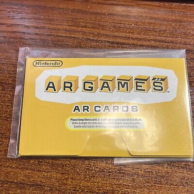 NINTENDO 3DS AUGMENTED REALITY AR CARDS - Retro vGames