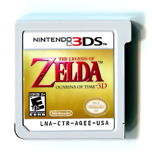 Nintendo 3DS Console Bundle: Ocarina of Time 3D + Majora’s Mask 3D - Retro vGames