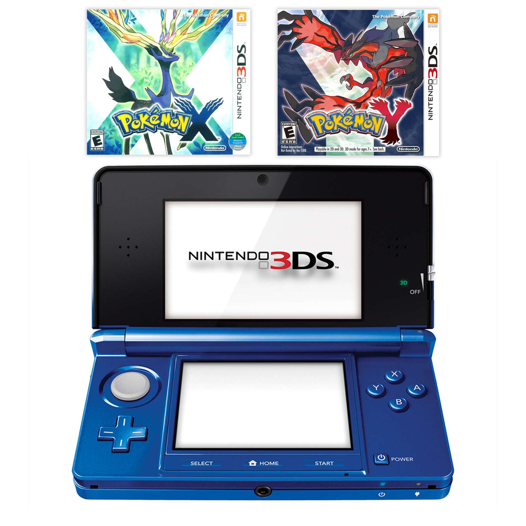 Nintendo 3DS Console Bundle: Pokémon X and Y - Retro vGames