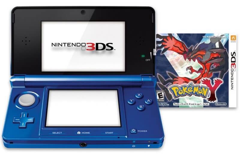 Nintendo 3DS Console Bundle: Pokemon Y - Retro vGames