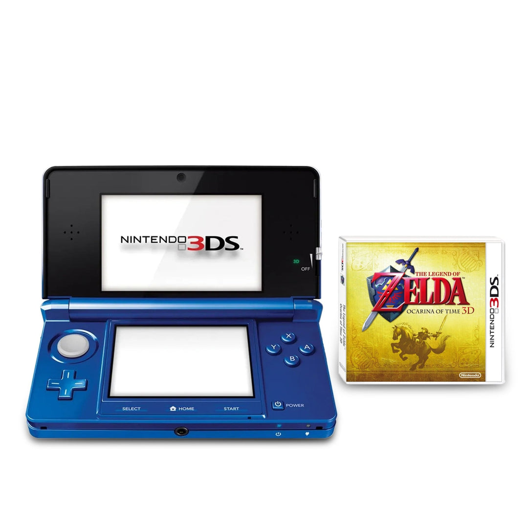 Nintendo 3DS Console Bundle: Zelda Ocarnia of Time 3D - Retro vGames