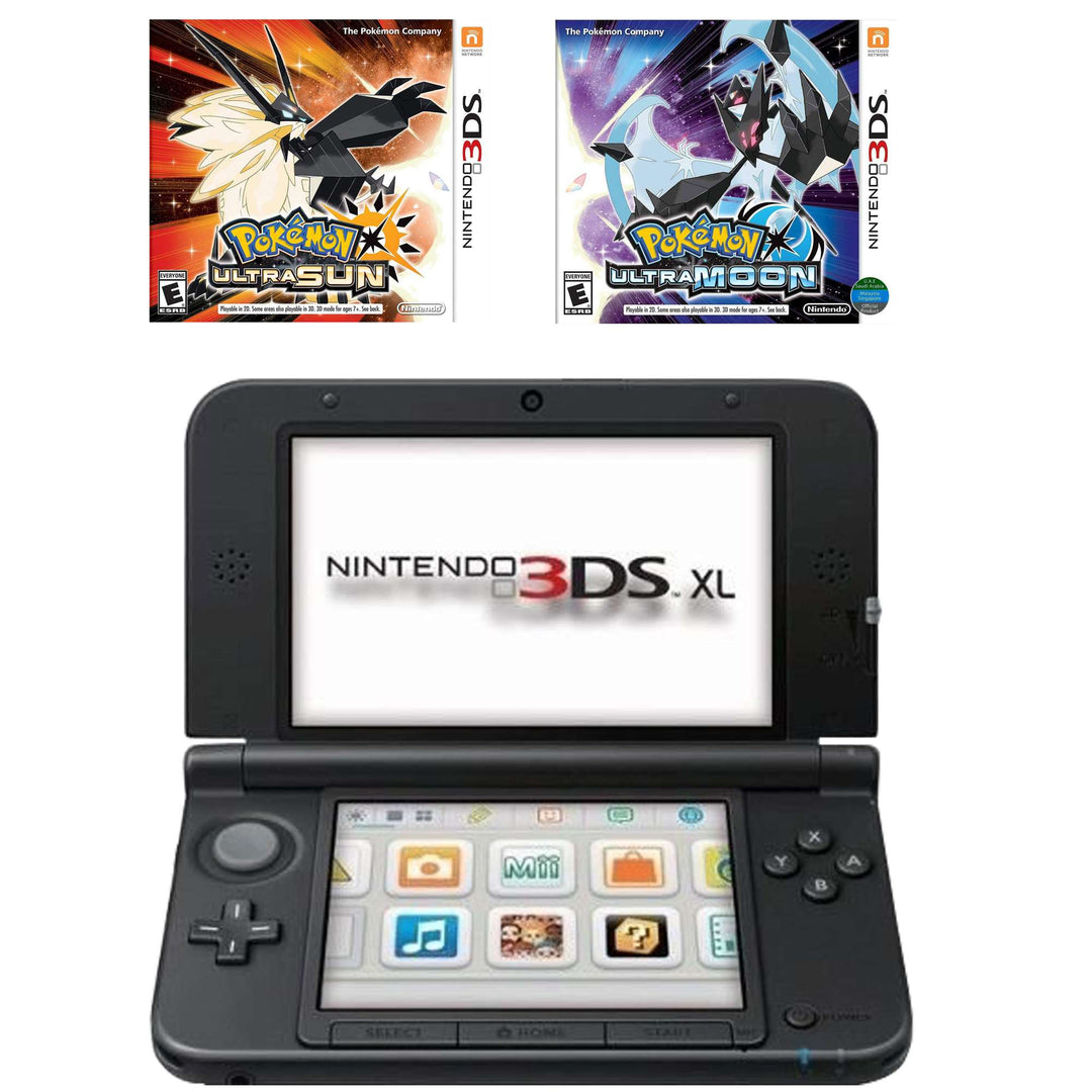 Nintendo 3DS XL Console: Pokemon Ultra Moon & Pokemon Ultra Sun - Retro vGames