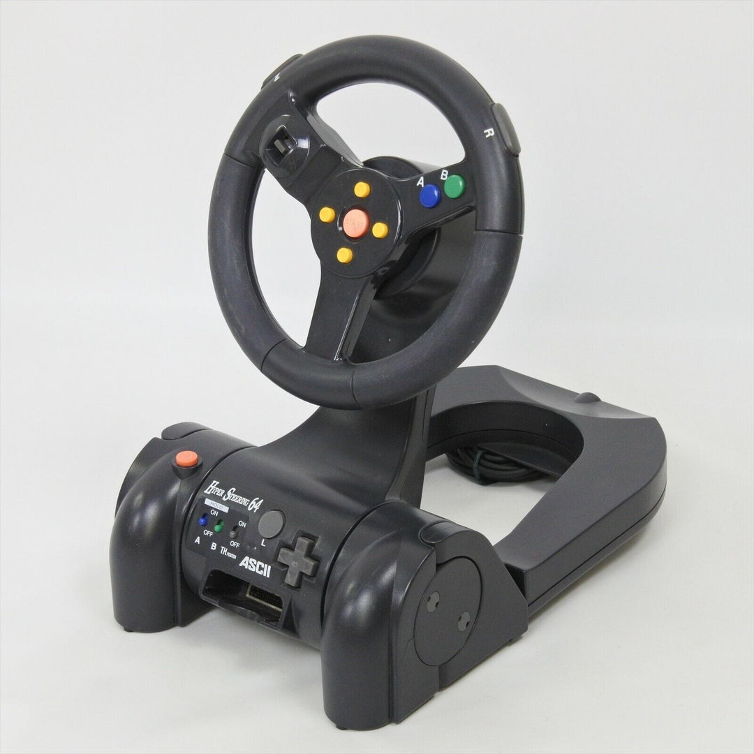 Nintendo 64 Ascii Steering Wheel - Retro vGames