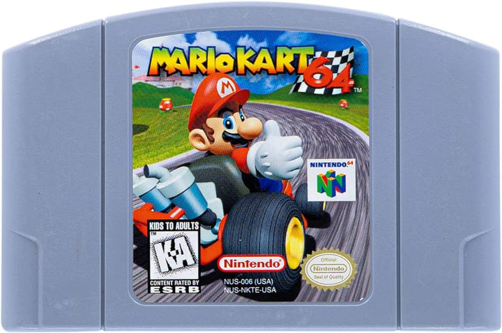 Nintendo 64 Console Bundle: Mario Kart 64 - Retro vGames