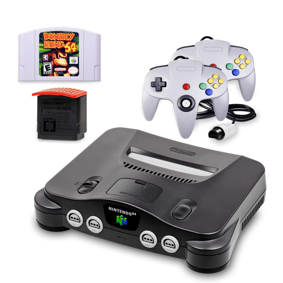 Nintendo 64 Console: Donkey Kong 64 with Expansion Pak - Retro vGames