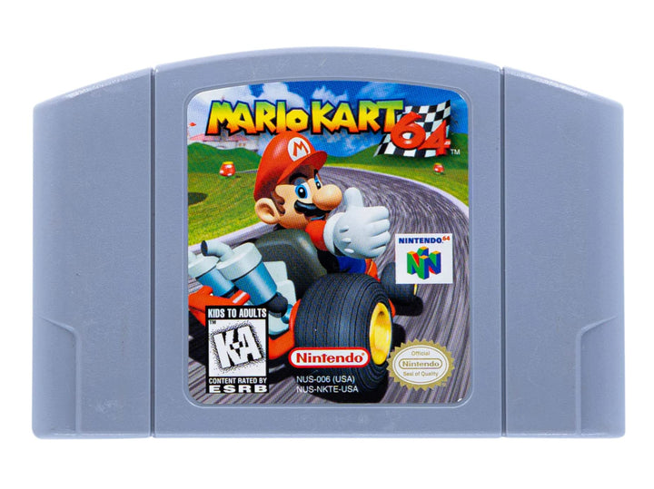 Nintendo 64 Console: Mario Kart 64 & Super Mario 64 - Retro vGames