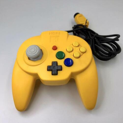 Nintendo 64 Hori Pad Controller - Yellow - Retro vGames
