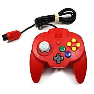 Nintendo 64 Hori Red Pad Controller - Retro vGames