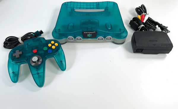 Nintendo 64 Ice Blue Console - Image 2