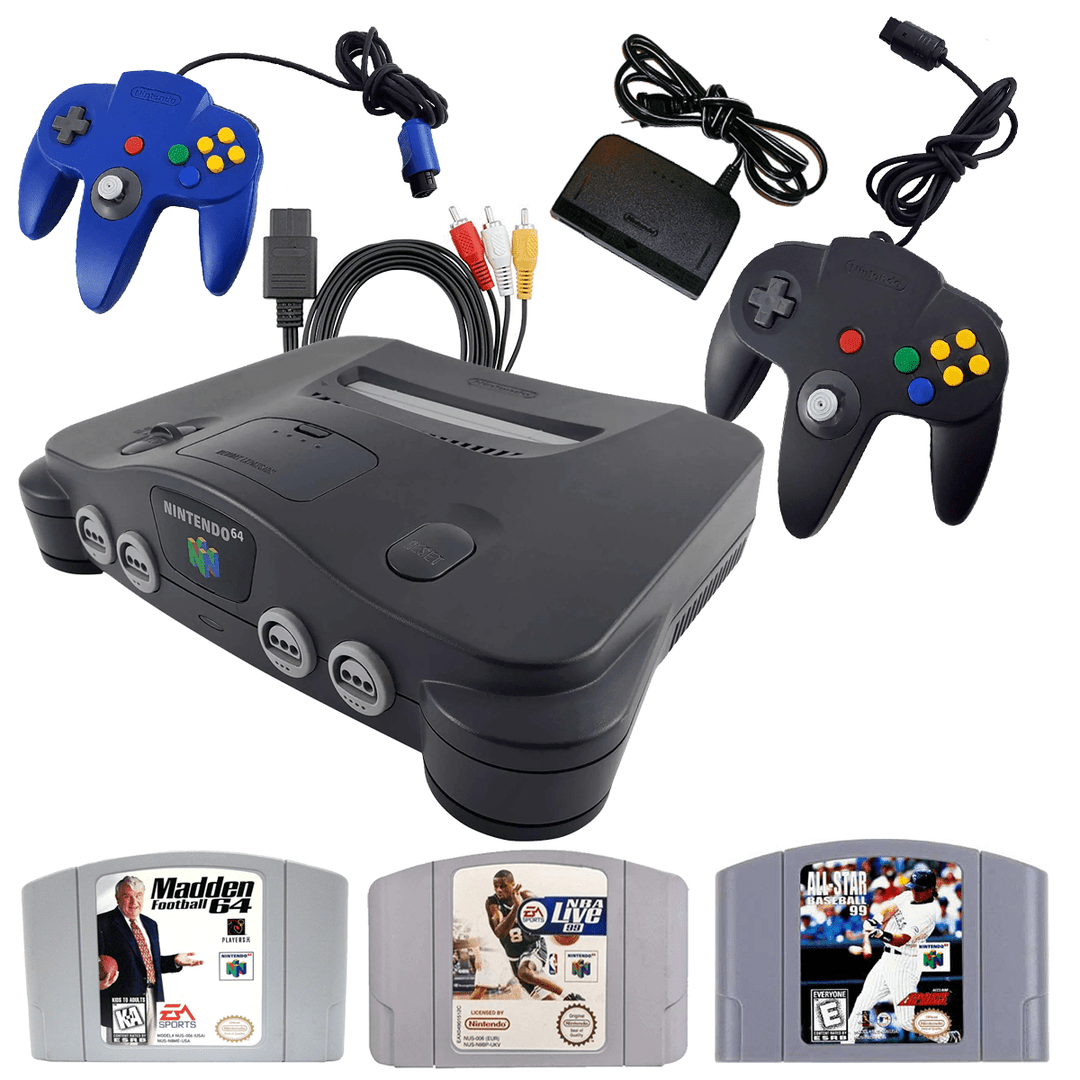 Nintendo 64 (N64) Console: Sport Bundle - Retro vGames