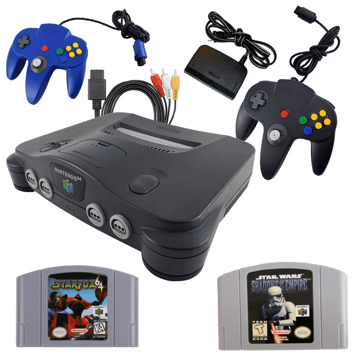 Nintendo 64 (N64) Console: Stars Bundle - Retro vGames