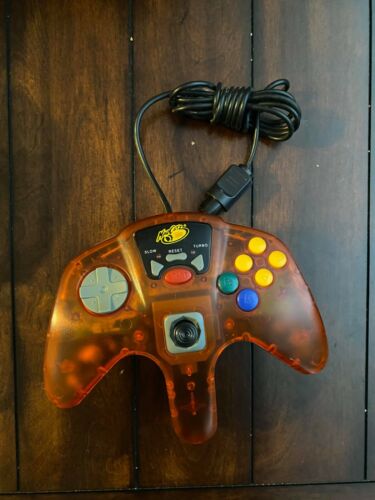 Nintendo 64 N64 Fire Orange Mad Catz Controller - Retro vGames