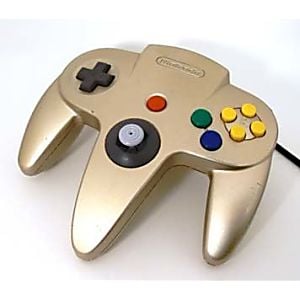 Nintendo 64 N64 Gold Controller - Retro vGames