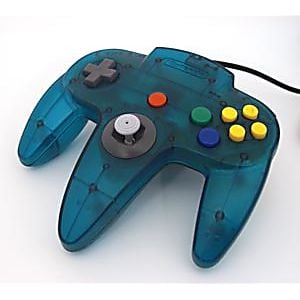 Nintendo 64 N64 Ice Blue Controller - Retro vGames