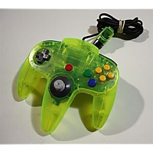 Nintendo 64 N64 Lime Green Controller - Retro vGames