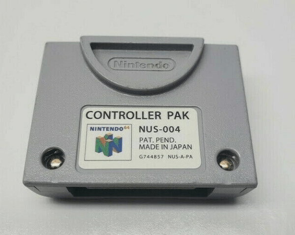 Nintendo 64 N64 Memory Card Controller Pak Official OEM - Image 3