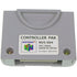 Nintendo 64 N64 Memory Card Controller Pak Official OEM