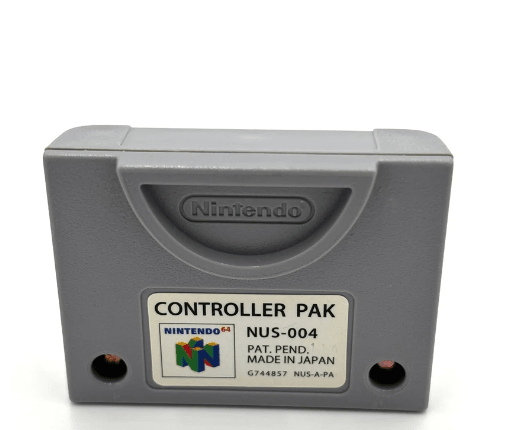Nintendo 64 N64 Memory Card Controller Pak Official OEM - Retro vGames