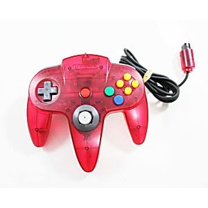 Nintendo 64 N64 Watermelon Red Controller - Retro vGames
