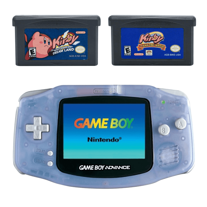Nintendo Gameboy Advance Console: Kirby Bundle - Retro vGames