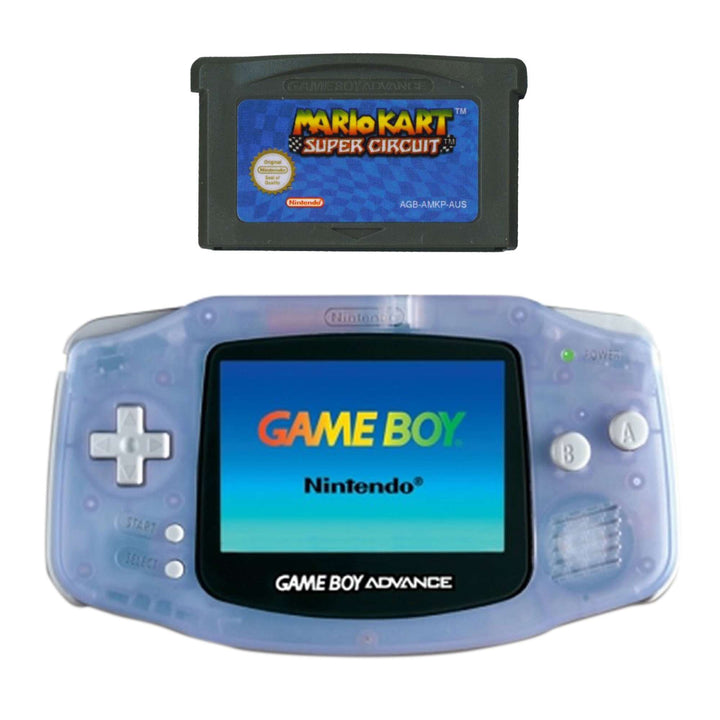 Nintendo Gameboy Advance Console: Mario Kart Super Circuit - Retro vGames