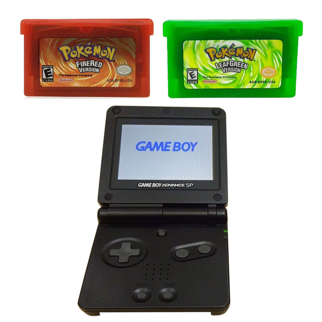 Nintendo Gameboy Advance SP Console: Pokémon Bundle 2 - Retro vGames